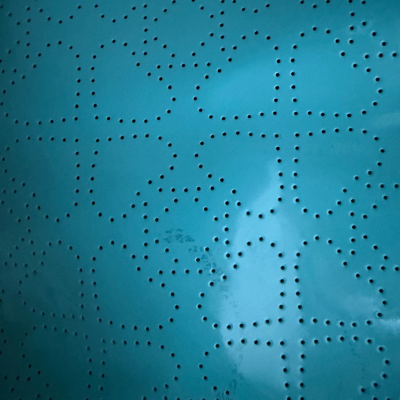 Kate Spade Turquoise Perforated Tote - Picture 3 of 6